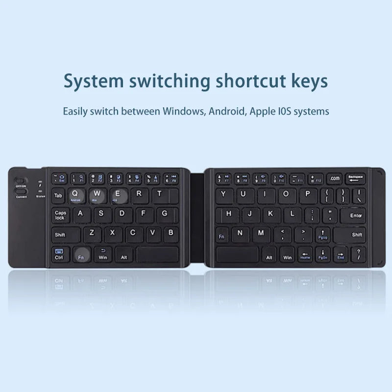 XIAOMI Dual Folding Bluetooth Keyboard For IOS Android Windows