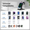 KPON 3 in 1 Wireless Charger Stand For iPhone