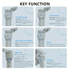 W&O M01 3-Axis Mobile Phone Gimbal Stabilizer Handheld Selfie Stick for iPhone Xiaomi Android IOS Smartphone Tripod Stand