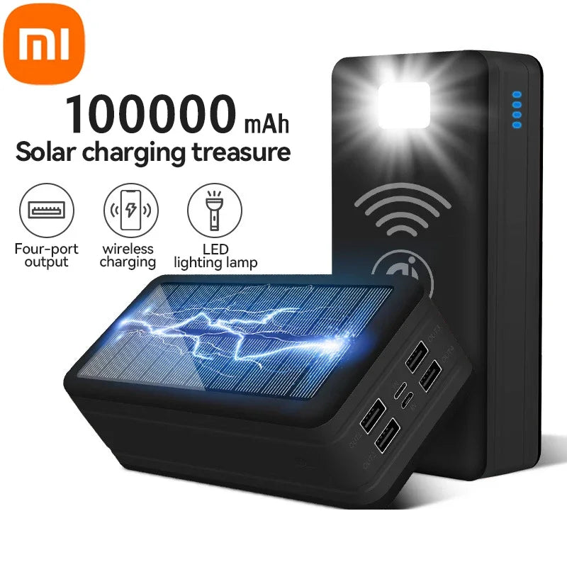 Xiaomi Solar Power Bank 100000mAh Large