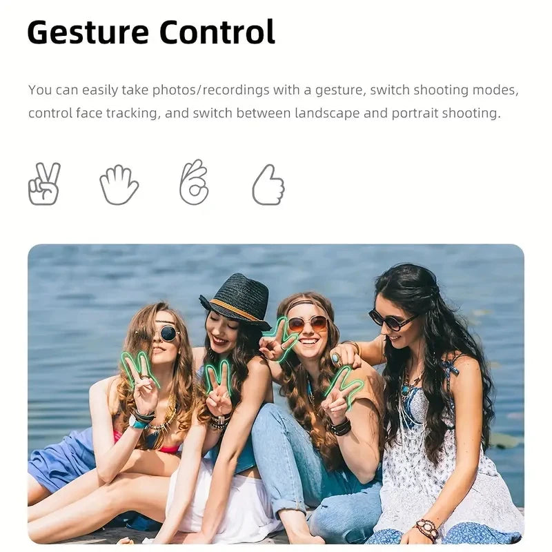 W&O M01 3-Axis Mobile Phone Gimbal Stabilizer Handheld Selfie Stick for iPhone Xiaomi Android IOS Smartphone Tripod Stand