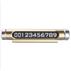 Rotatable Telephone Number Plate  Car Styling
