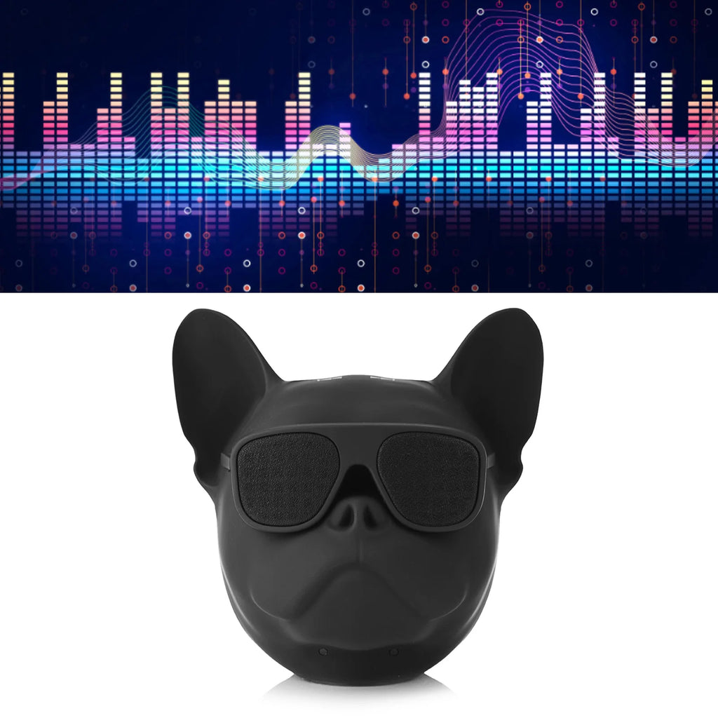 Portable Bluetooth Speaker Dog Shaped Stereo Subwoofer