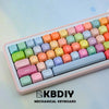 141 Keys PBT KOA Profile Gummy Bears Keycaps Set Color